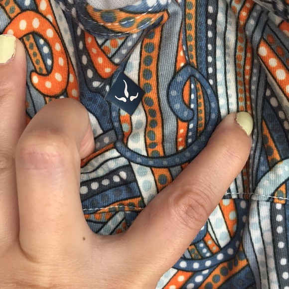 Prana swirl print cross straps dress - Picture 5 of 7